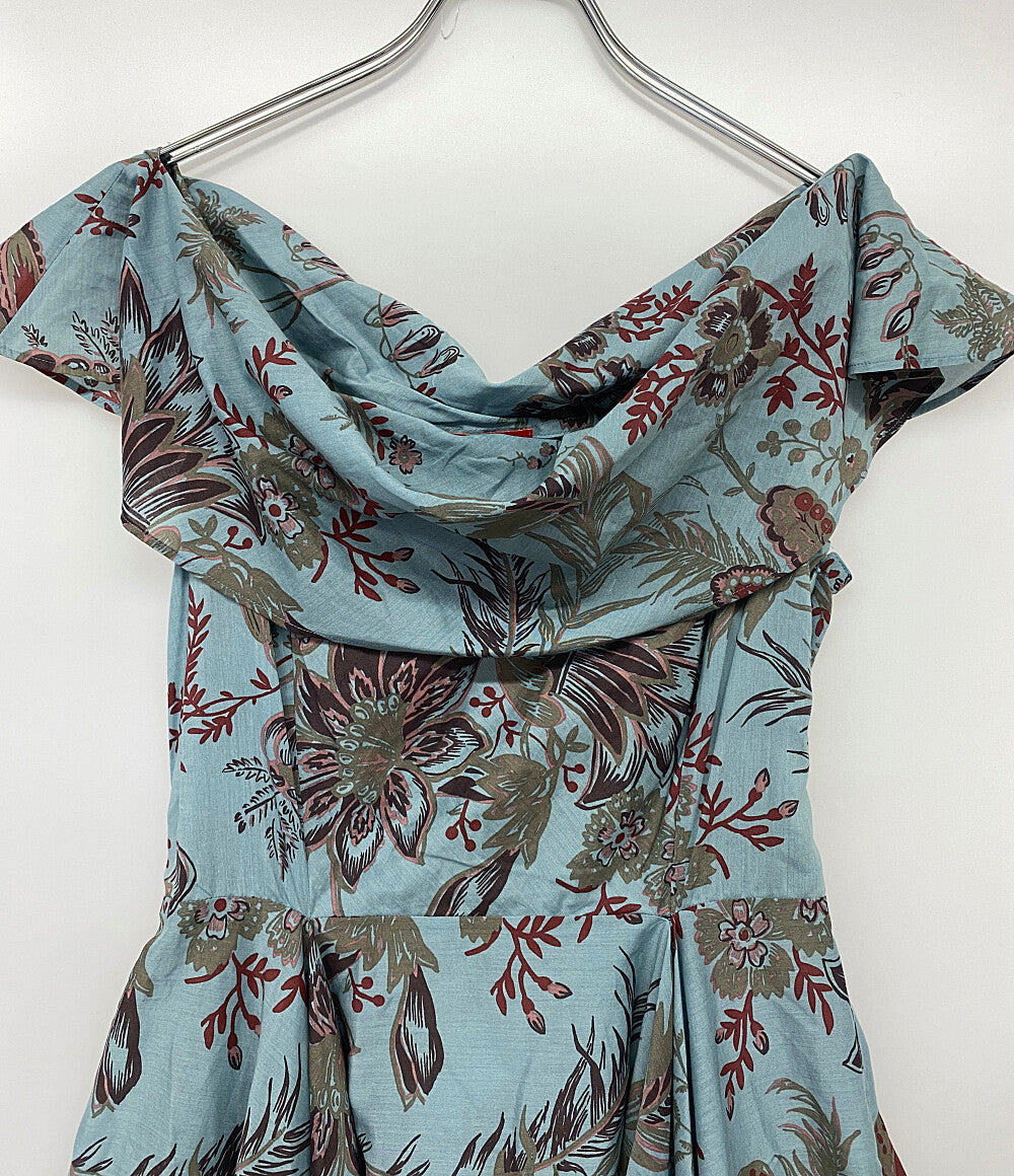 ヴィヴィアンウエストウッド  花柄ワンピース      レディース SIZE 2  VIVIENNE WESTWOOD