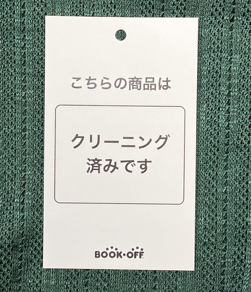 メゾンマルジェラ 美品 カットソー S51GC0498 メッシュ グリーン レディース SIZE XL Maison Margiela