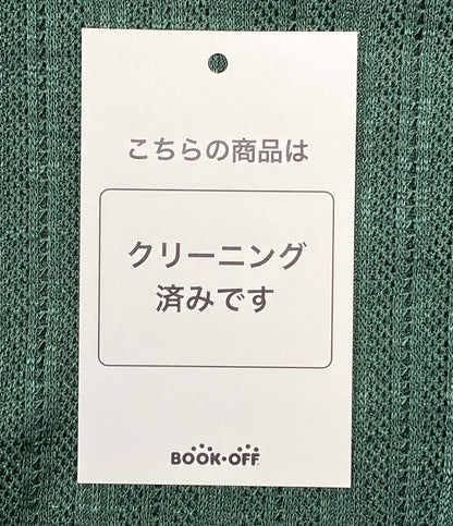 メゾンマルジェラ 美品 カットソー S51GC0498 メッシュ グリーン レディース SIZE XL Maison Margiela