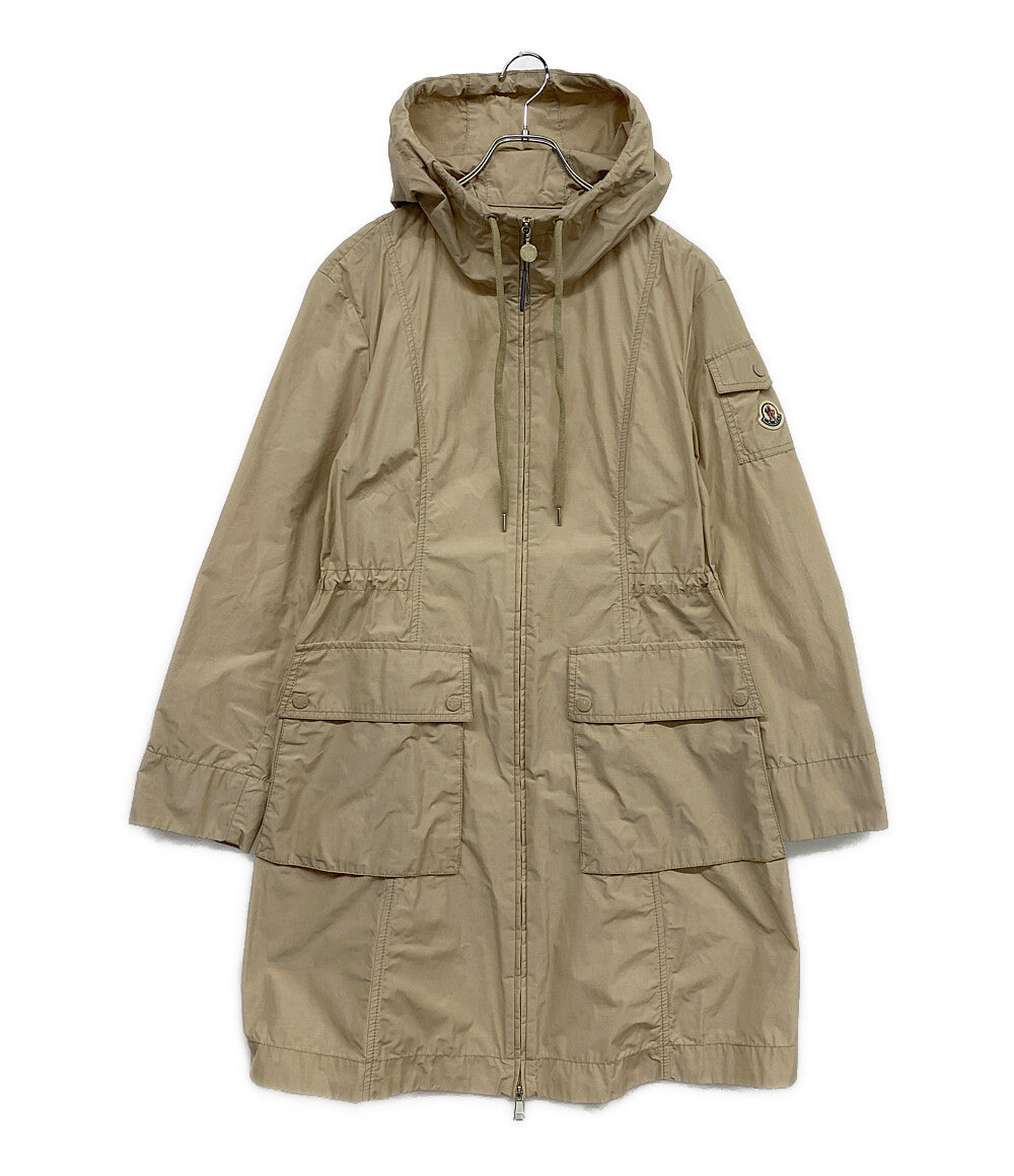 モンクレール フードコート ベージュ LAERTE GIUBOTTO レディース SIZE 3 MONCLER