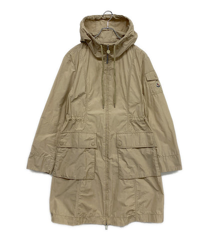 モンクレール フードコート ベージュ LAERTE GIUBOTTO レディース SIZE 3 MONCLER