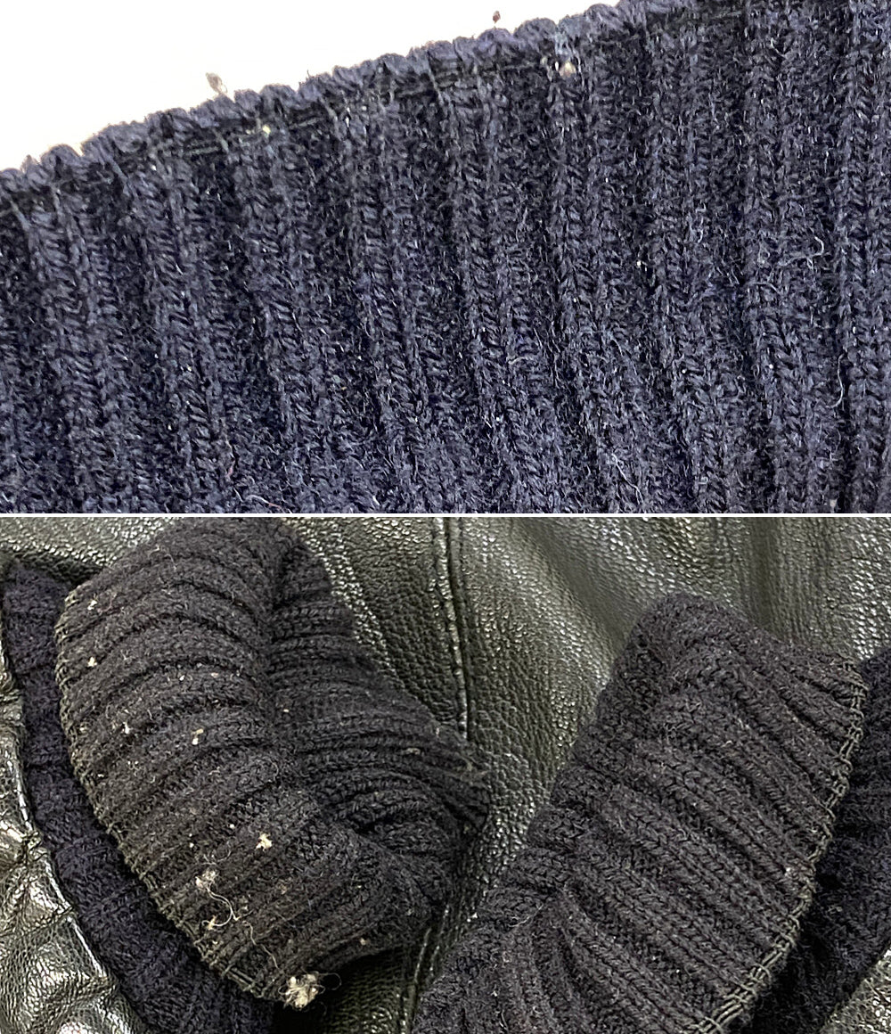 ブログデン レザージャケット 山羊革      レディース SIZE M  brogden