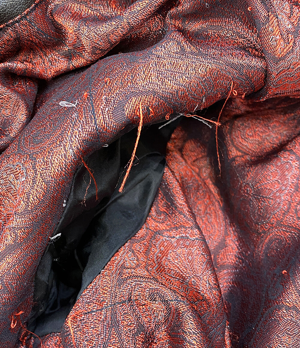 ブログデン レザージャケット 山羊革      レディース SIZE M  brogden