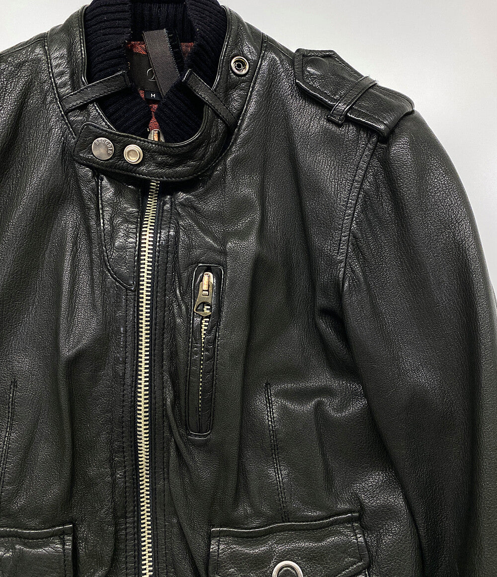 ブログデン レザージャケット 山羊革      レディース SIZE M  brogden