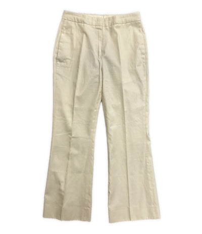 JILSANDER フレアパンツ アイボリー コットン100 JSCT301800WT24380L12 レディース SIZE 32 ジルサンダー