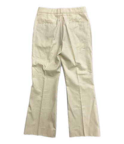JILSANDER フレアパンツ アイボリー コットン100 JSCT301800WT24380L12 レディース SIZE 32 ジルサンダー