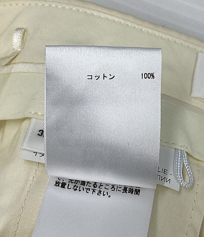 JILSANDER フレアパンツ アイボリー コットン100 JSCT301800WT24380L12 レディース SIZE 32 ジルサンダー