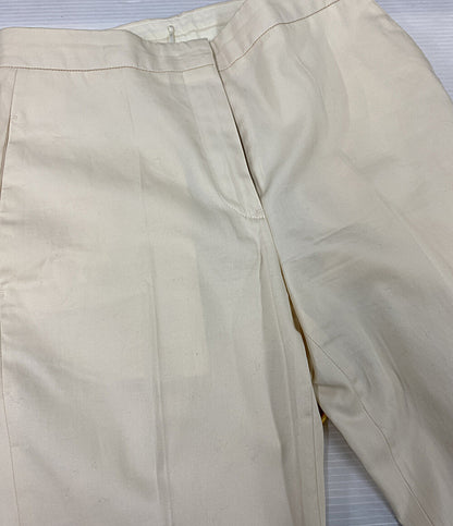 JILSANDER フレアパンツ アイボリー コットン100 JSCT301800WT24380L12 レディース SIZE 32 ジルサンダー