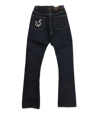 SULVAM デニムパンツ ダークインディゴ 23SS SR-P31-090 メンズ SIZE S サルバム