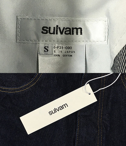SULVAM デニムパンツ ダークインディゴ 23SS SR-P31-090 メンズ SIZE S サルバム
