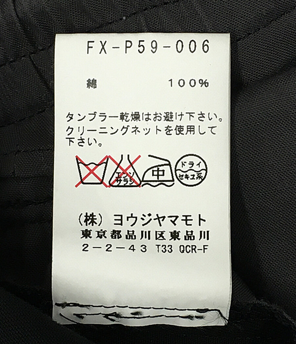 YOHJI YAMAMOTO REGULATION レギュレーション パンツ ブラック FX-P59-006 メンズ SIZE 2 ヨウジヤマモト