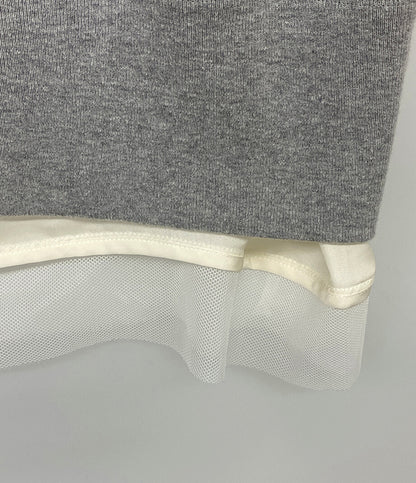 sacai 半袖スウェットシャツ ドッキング 20SS 20-04879 レディース SIZE 2 サカイ