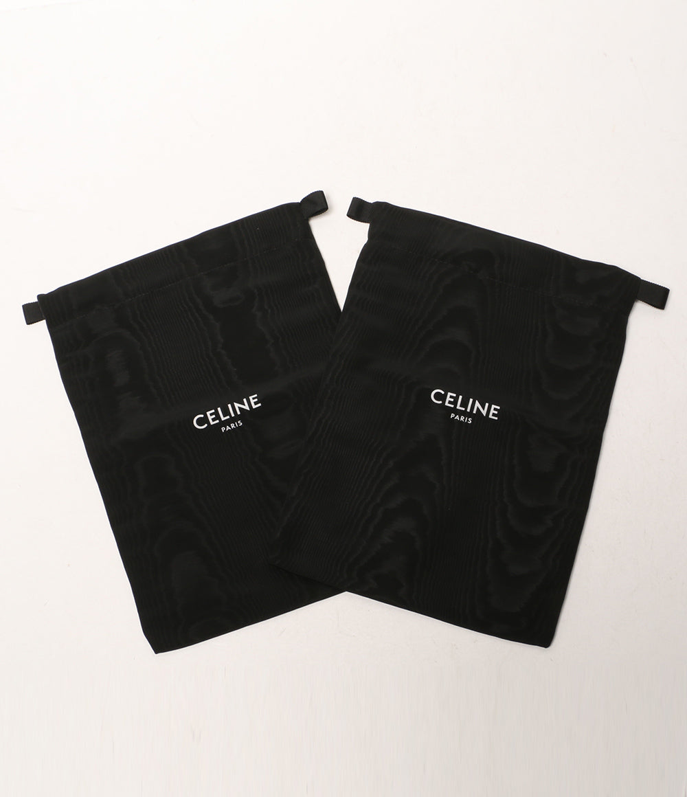 セリーヌ 美品 パンプス エキゾチックレザー パイソン レッド レディース SIZE 37 CELINE