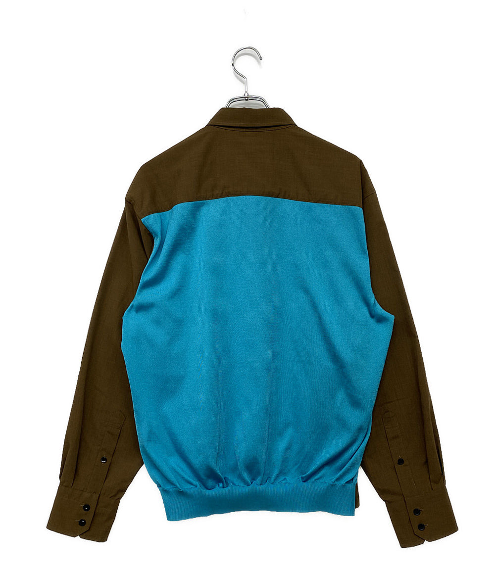 カラー 美品 長袖シャツ ドッキング 2021ss メンズ SIZE 2 kolor