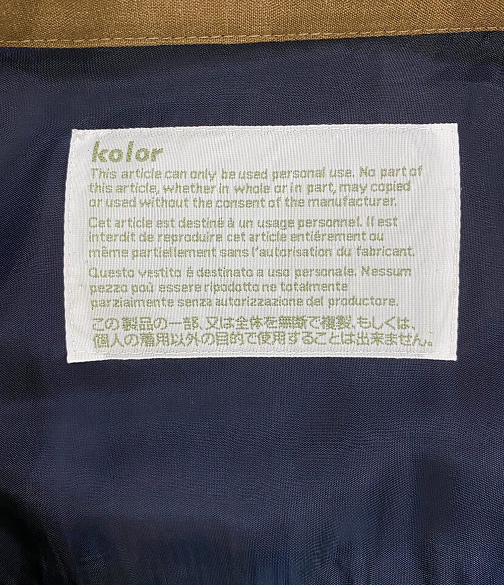 カラー 美品 長袖シャツ ドッキング 2021ss メンズ SIZE 2 kolor