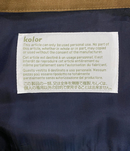 カラー 美品 長袖シャツ ドッキング 2021ss メンズ SIZE 2 kolor