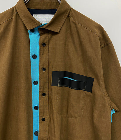 カラー 美品 長袖シャツ ドッキング 2021ss メンズ SIZE 2 kolor