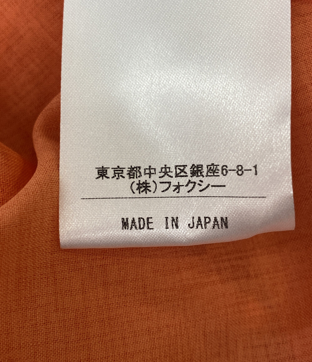 アディアム 美品 長袖ワンピース オレンジ     42220-AS00F02K レディース SIZE -  ADEAM