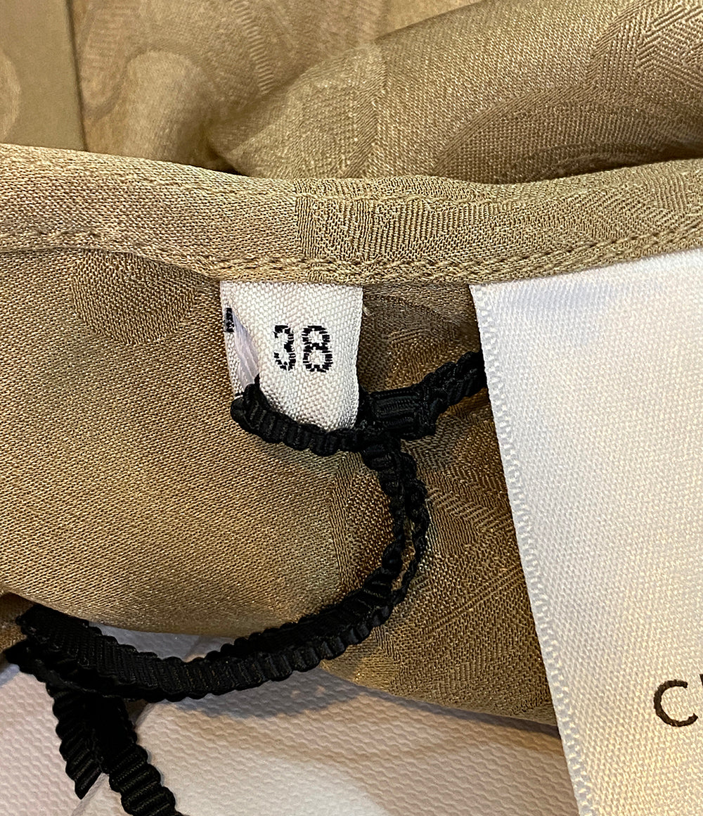 セリーヌ ブラウス トリオンフ エディ期 シルク100ボウタイブラウス レディース SIZE 38 CELINE