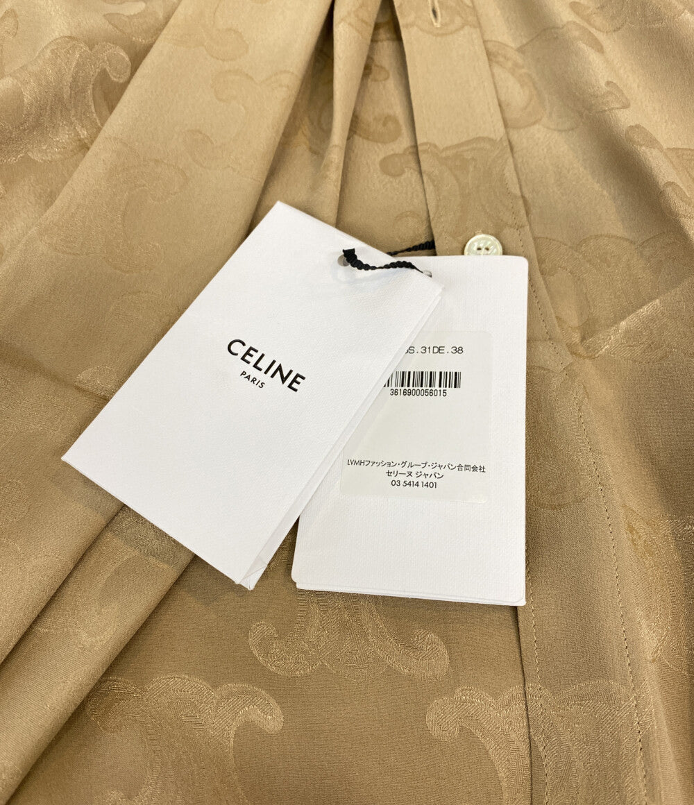 セリーヌ ブラウス トリオンフ エディ期 シルク100ボウタイブラウス レディース SIZE 38 CELINE
