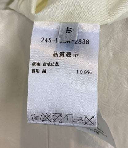 ヌメロヴェントゥーノ ワンピース フェイクレザー 24S-H043-2838 ノースリーブ レディース SIZE 40 N°21