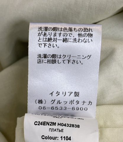 ヌメロヴェントゥーノ ワンピース フェイクレザー 24S-H043-2838 ノースリーブ レディース SIZE 40 N°21