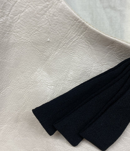 ヌメロヴェントゥーノ ワンピース フェイクレザー 24S-H043-2838 ノースリーブ レディース SIZE 40 N°21