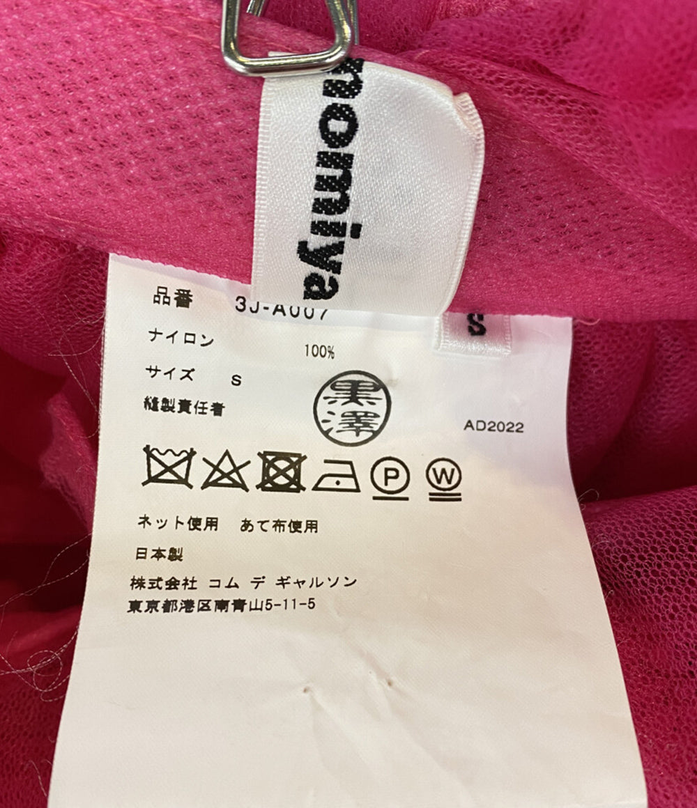 noir kei ninomiya ドレス ワンピース ショッキングピンク 3J-A007-051-2-2 レディース SIZE S ノワールケイニノミヤ