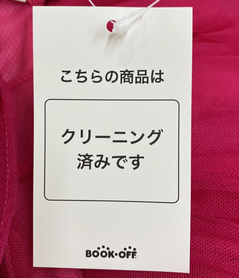 noir kei ninomiya ドレス ワンピース ショッキングピンク 3J-A007-051-2-2 レディース SIZE S ノワールケイニノミヤ
