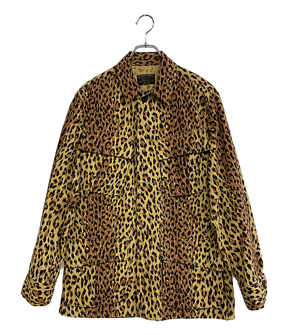 ギルティーパーティーズ ワコマリア ジャケット LEOPARD FATIGUE JACKET メンズ SIZE M THE GUILTY PARTIES