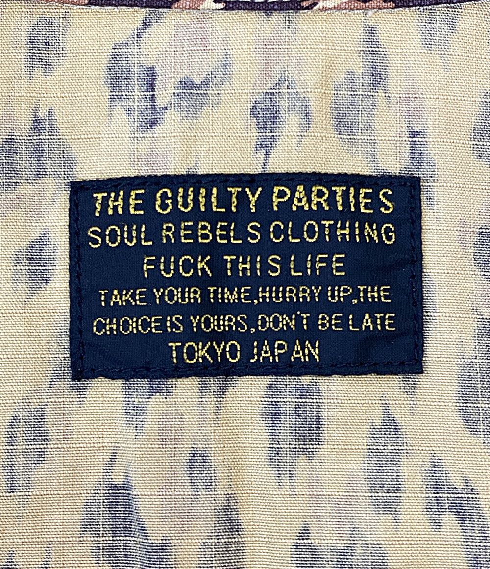ギルティーパーティーズ ワコマリア ジャケット LEOPARD FATIGUE JACKET メンズ SIZE M THE GUILTY PARTIES