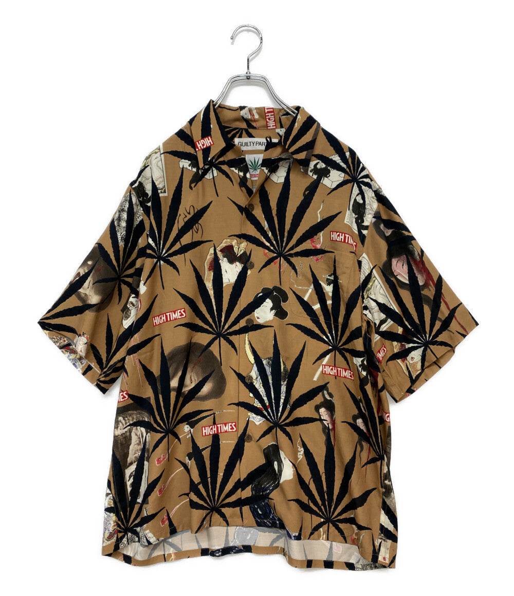 ザギルティーパーティーズ ワコマリア 半袖シャツ HIGH TIMES メンズ SIZE M THE GUILTY PARTIES