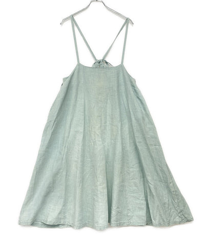 nest robe 20ss リネン ジャンパースカート ミント レディース SIZE F ネストローブ