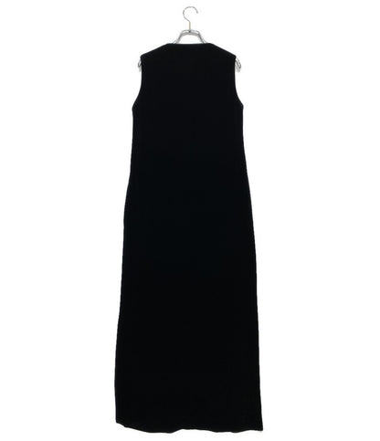 キャバン ノースリーブワンピース Vネック ブラック 39-06-14-06002 レディース SIZE F CABaN
