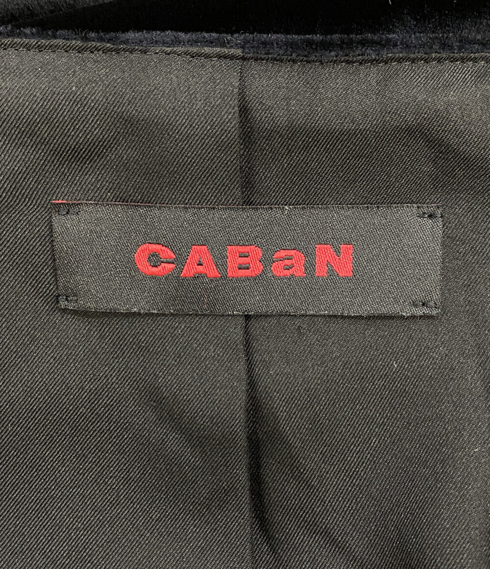 キャバン ノースリーブワンピース Vネック ブラック 39-06-14-06002 レディース SIZE F CABaN