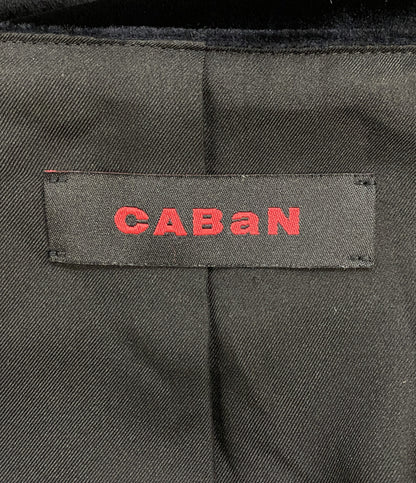 キャバン ノースリーブワンピース Vネック ブラック 39-06-14-06002 レディース SIZE F CABaN
