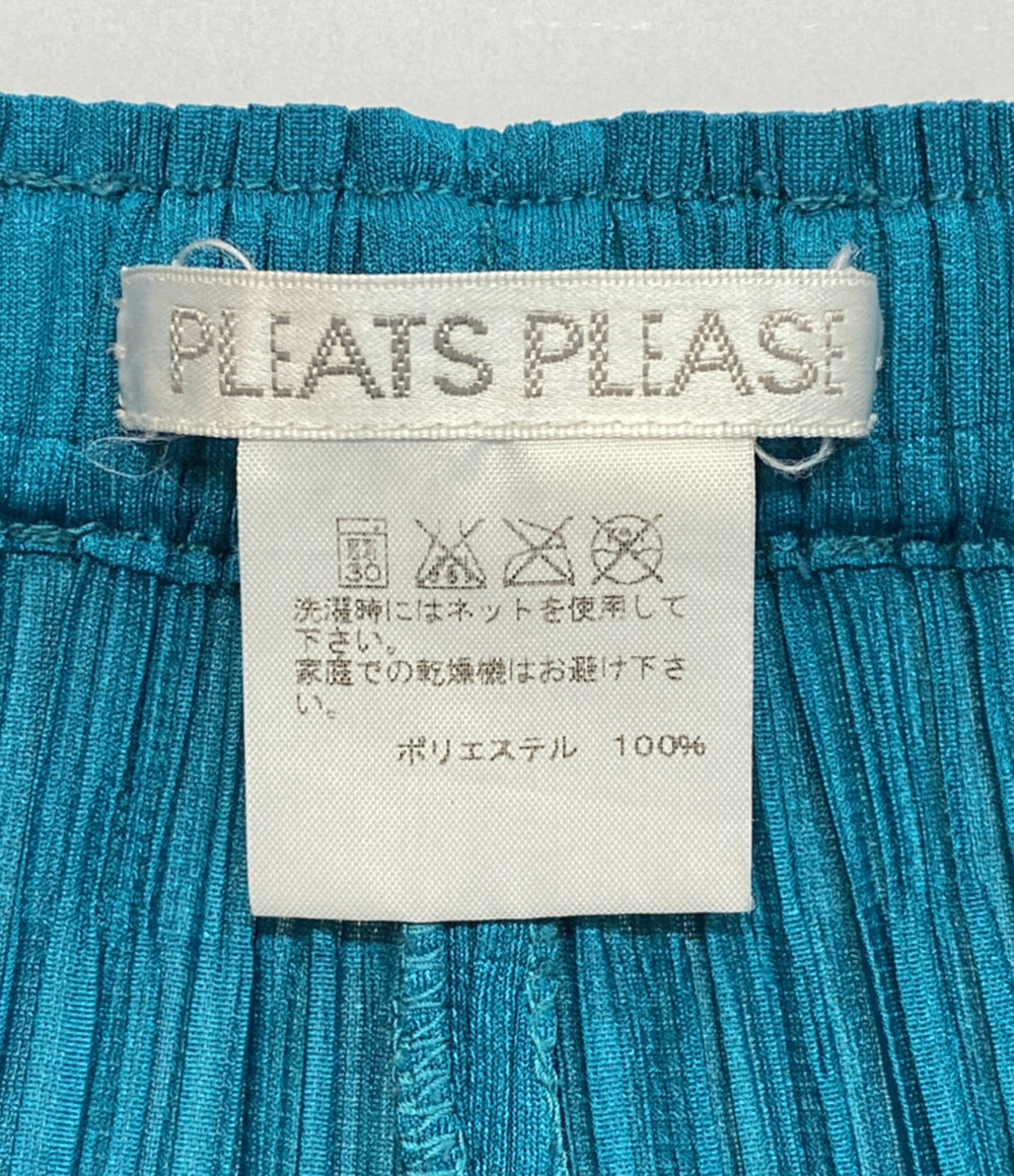 PLEATS PLEASE パンツ ブルー系 PP63-JF207 レディース SIZE 01 プリーツプリーズ