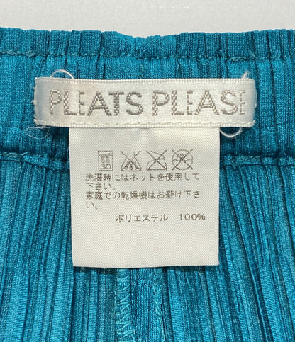 PLEATS PLEASE パンツ ブルー系 PP63-JF207 レディース SIZE 01 プリーツプリーズ