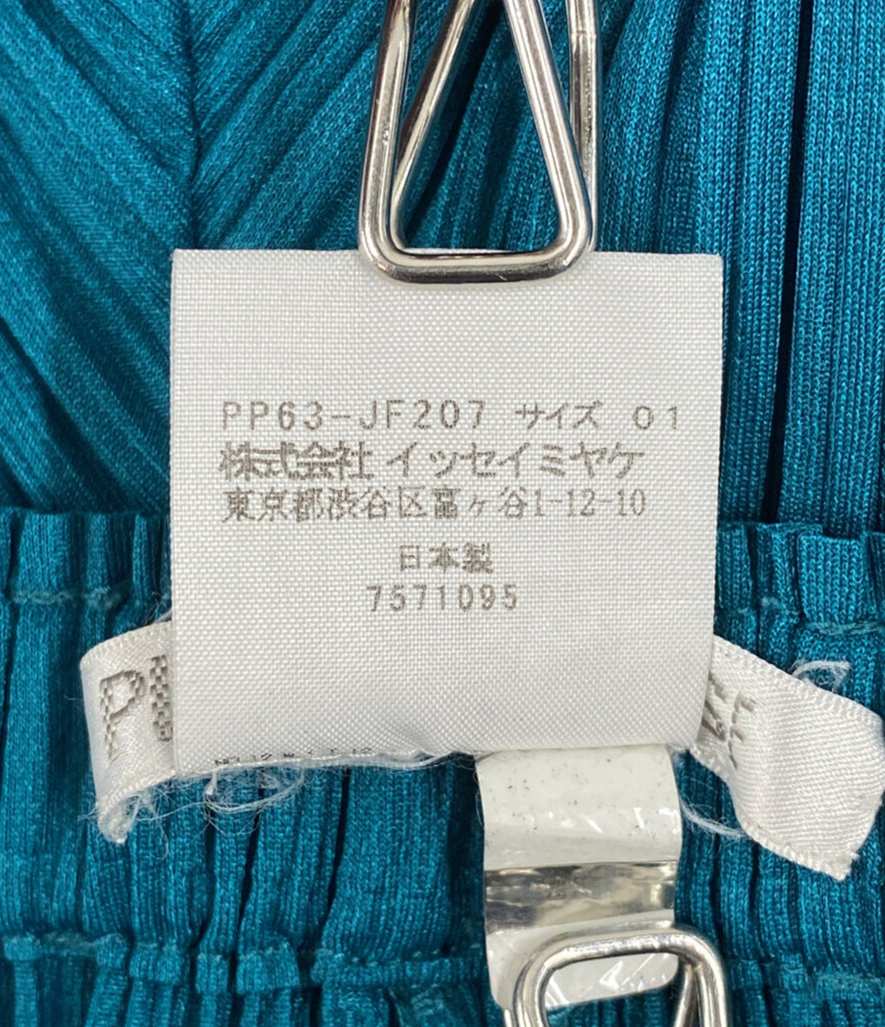 PLEATS PLEASE パンツ ブルー系 PP63-JF207 レディース SIZE 01 プリーツプリーズ