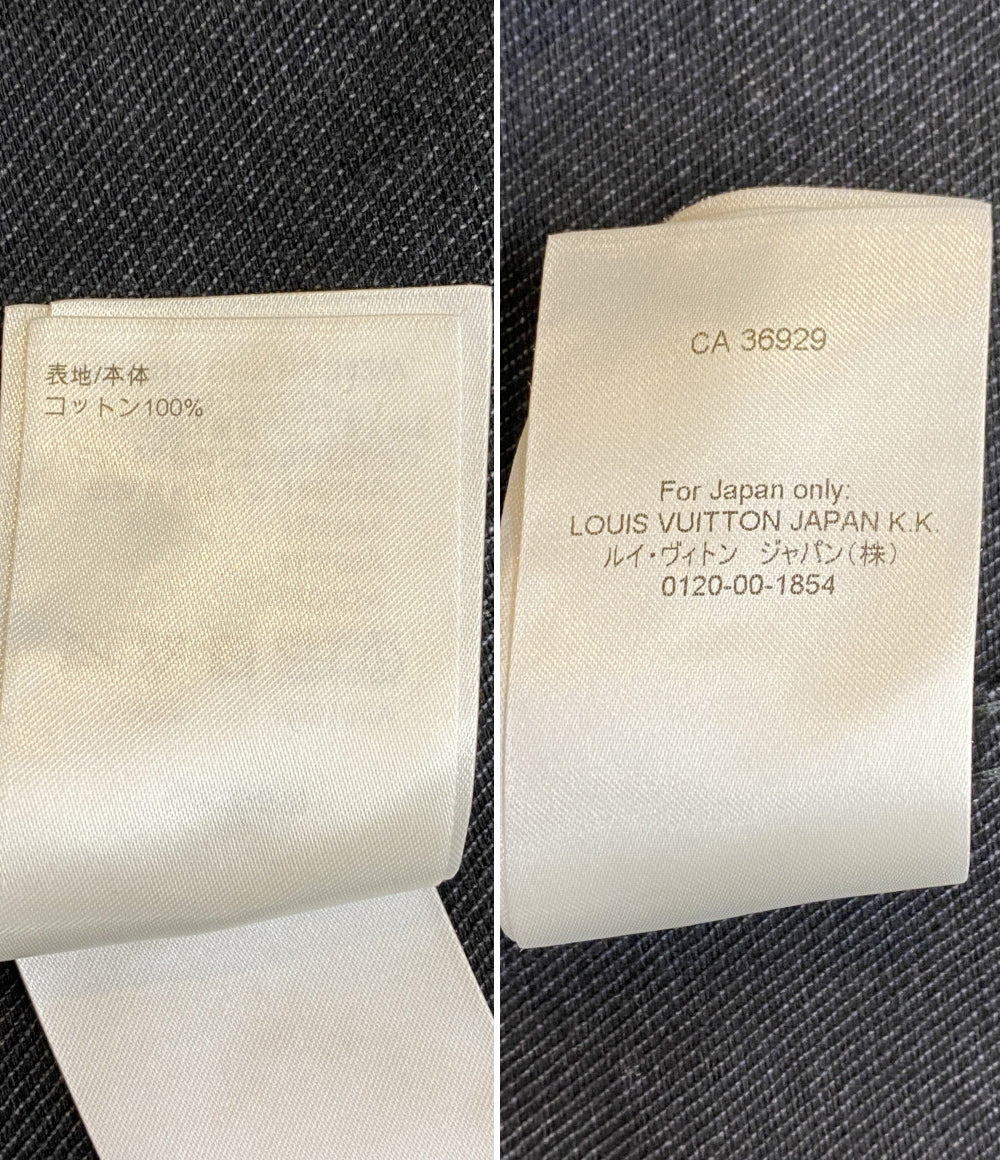 ルイヴィトン デニムジャケット HQS42W デニムジャケット モノグラム メンズ SIZE S LOUIS VUITTON