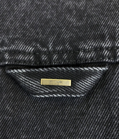ルイヴィトン デニムジャケット HQS42W デニムジャケット モノグラム メンズ SIZE S LOUIS VUITTON