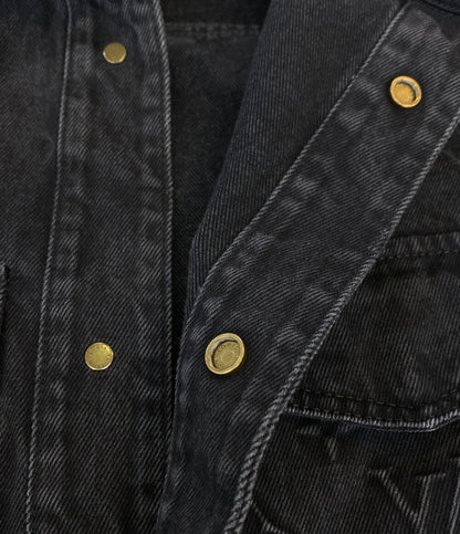ルイヴィトン デニムジャケット HQS42W デニムジャケット モノグラム メンズ SIZE S LOUIS VUITTON