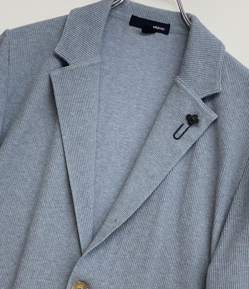 ラルディーニ  ミラノリブニットジャケット KN.1501 ライトブルー      メンズ SIZE S  LARDINI