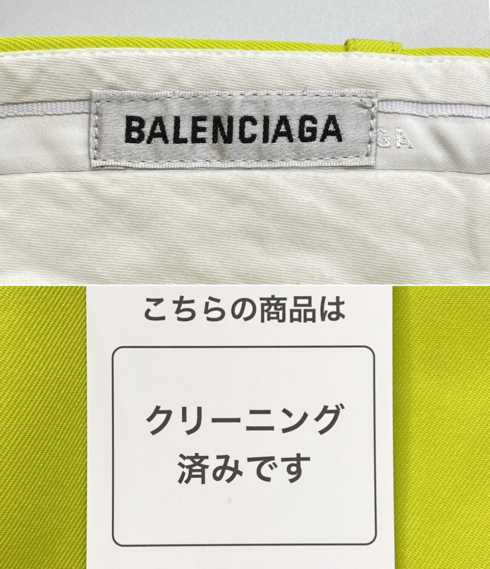 BALENCIAGA パンツ ネオンイエロー 19SS レディース SIZE 40 バレンシアガ