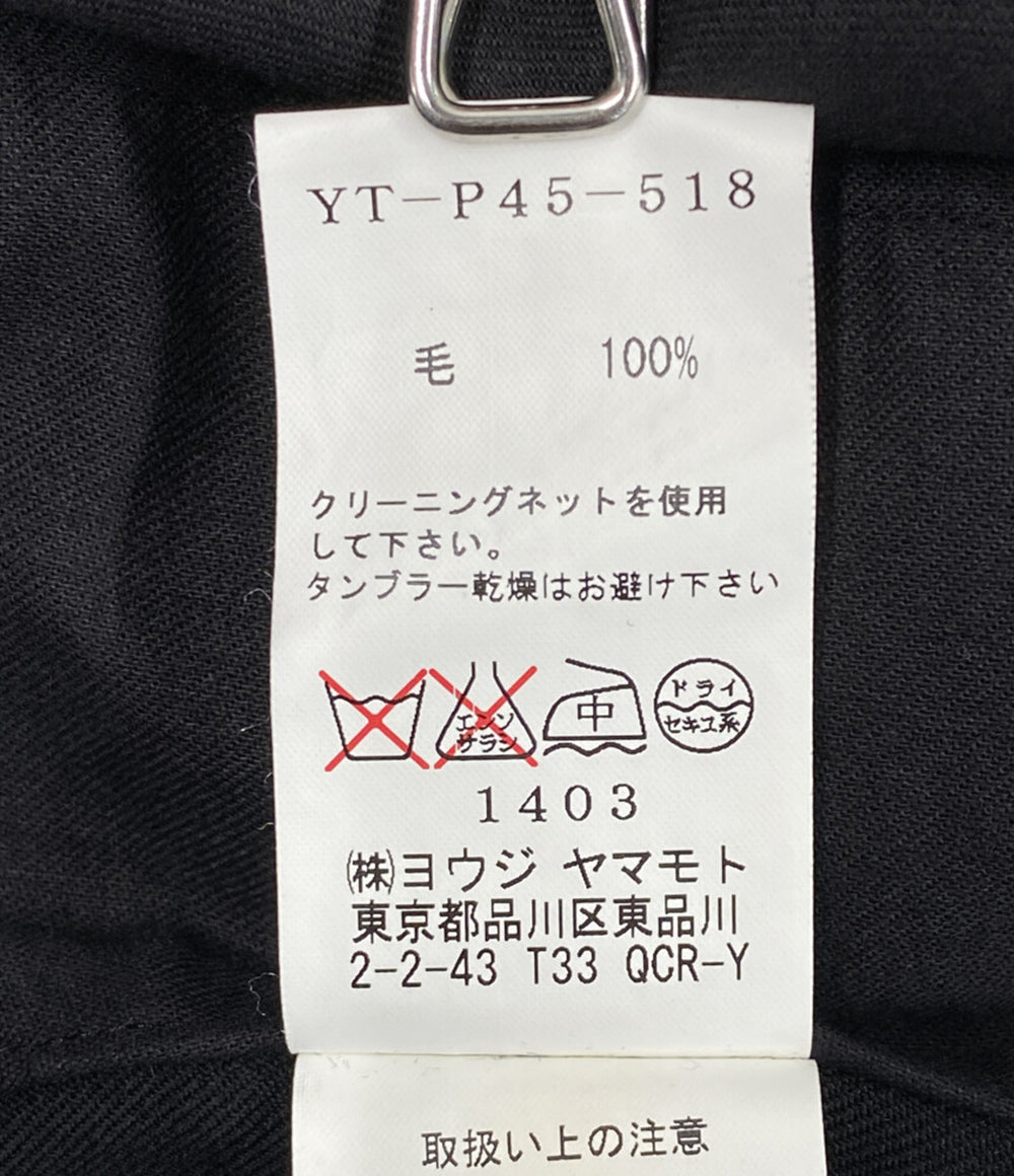ワイズ パンツ ブラック YT-P45-518 メンズ SIZE 2 Y's