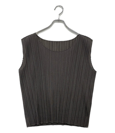PLEATS PLEASE プリーツタンクトップ キャミソール PP21-JK1 レディース SIZE 4 プリーツプリーズ