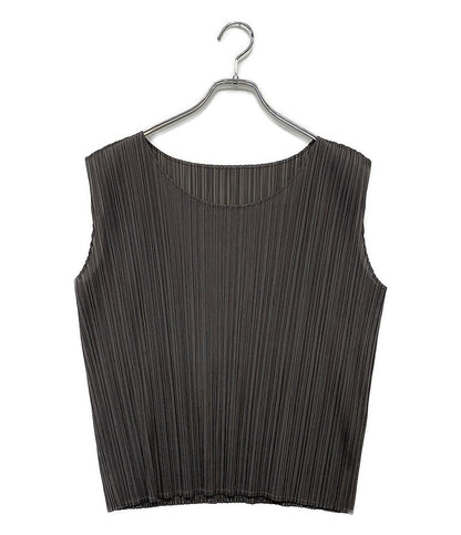 PLEATS PLEASE プリーツタンクトップ キャミソール PP21-JK1 レディース SIZE 4 プリーツプリーズ