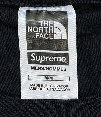 シュプリーム 美品 ザノースフェイス 半袖Ｔシャツ Printed Pocket Tee メンズ SIZE M Supreme×The North Face