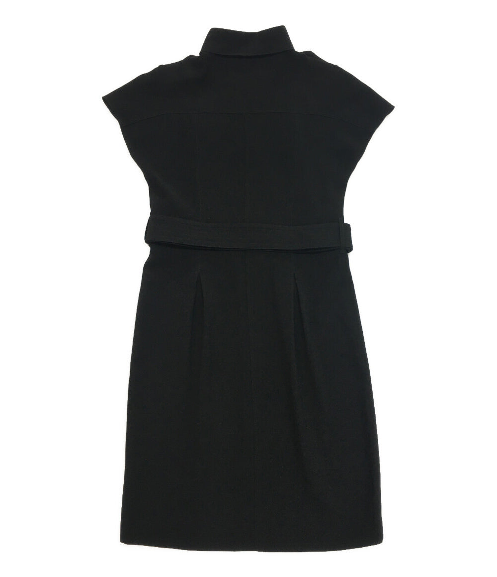 BURBERRY フレンチスリーブワンピース ベルテット レディース SIZE 40 バーバリー