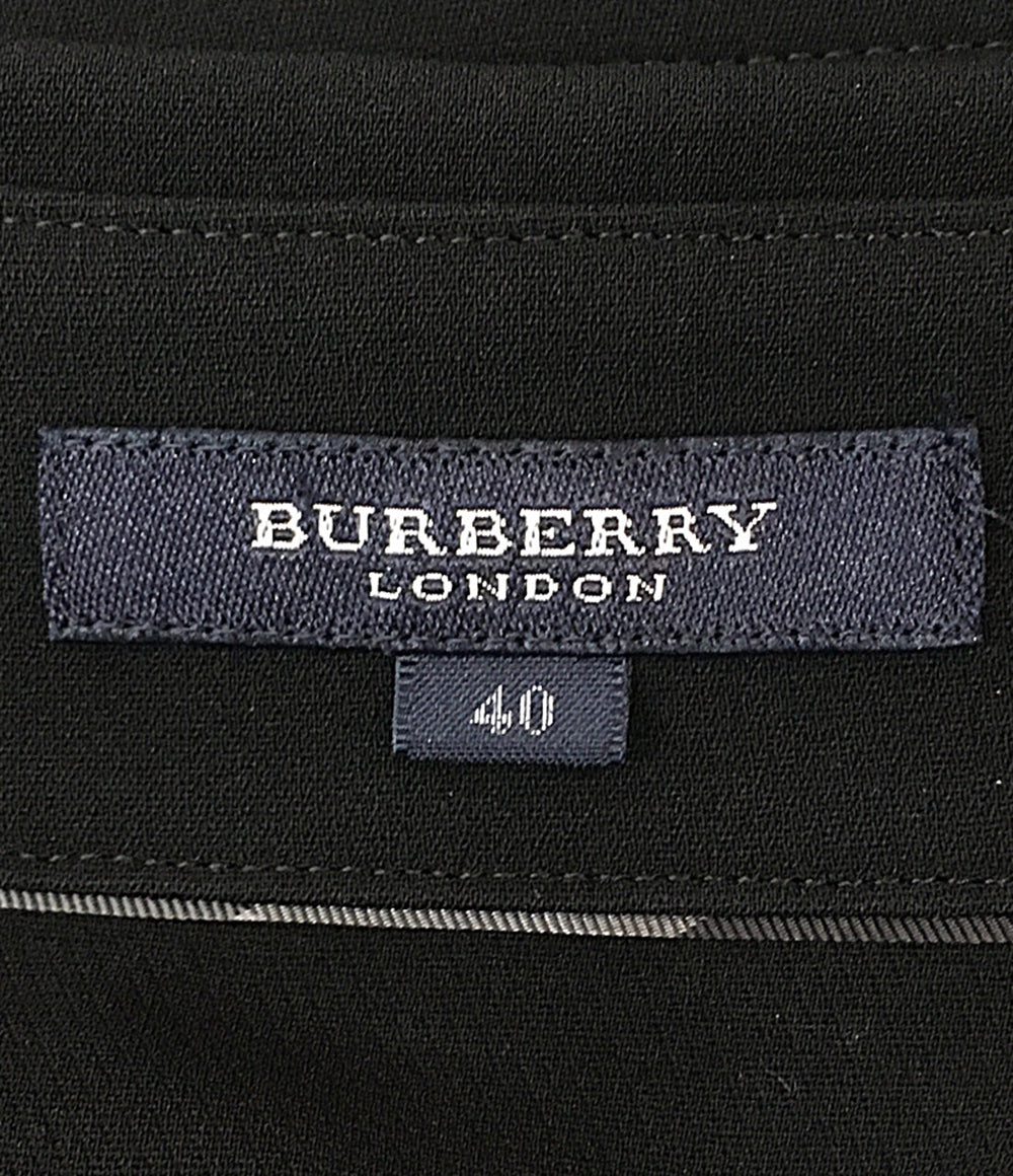 BURBERRY フレンチスリーブワンピース ベルテット レディース SIZE 40 バーバリー